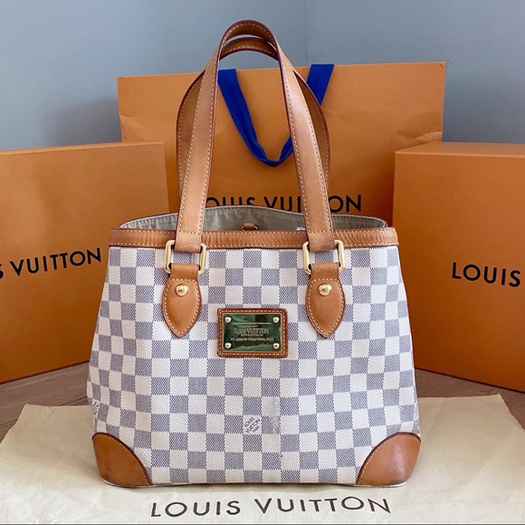 ♥️HAMPSTEAD PM♥️ Authentic Louis Vuitton Azur Bag!